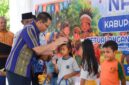 Foto: Wakil Bupati Lombok Timur di Hari Anak Nasional di Kantor Perpustakaan dan Kearsipan Kabupaten Lombok Timur