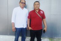 Foto: Sekretaris dan Wakil Ketua Koperasi Tiga Berlian Kayangan, Lalu Muriyanto (kanan) dan Haerul (kiri).
