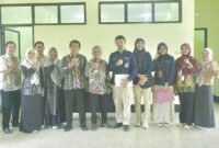 Foto: Jajaran Balai Karantina Kesehatan (BKK) Provinsi NTB saat visitasi di RSUD dr. Raden Soedjono Selong Lombok Timur.