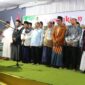 Foto: Camat Selong, Lalu Ridho Arindi, S.IP.,saat membuka MTQH ke-32 di Kelurahan Sandubaya.