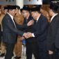 Foto: Suasana pelantikan 36 pejabat struktural yang terdiri atas pejabat pimpinan tinggi pratama dan pejabat administrator lingkup Pemda Lombok Timur.