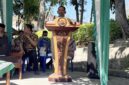 Foto: Rektor ITKes Muhammadiyah Selong Dr.H.Moh. Juhad, M.AP., saat membuka MATAF dan PKKMB