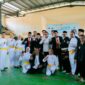 Foto: Bupati Lotim bersama pengurus IPSI, KONI dan Kadis Pendidikan Lotim bersama sejumlah wasit juri dan peserta yang mengikuti turnamen Bupati Cup IPSI 2026