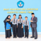 Foto: Kepala Dinas Pendidikan Lotim (kanan) bersama Kepala Sekolah SDN 3 Selong dan siswa siswi perwakilan Juara Kelas. 