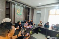 Foto: Konfrensi Pers Kejari Lombok Timur terkait penetapan tersangka Kades dan Bendahara Desa Kotaraja.