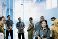 Foto: Dirut RSUD dr.R. Soedjono Selong bersama jajaran saat menerima rombongan visitasi BPJS Kesehatan Wilayah Bali Nusra